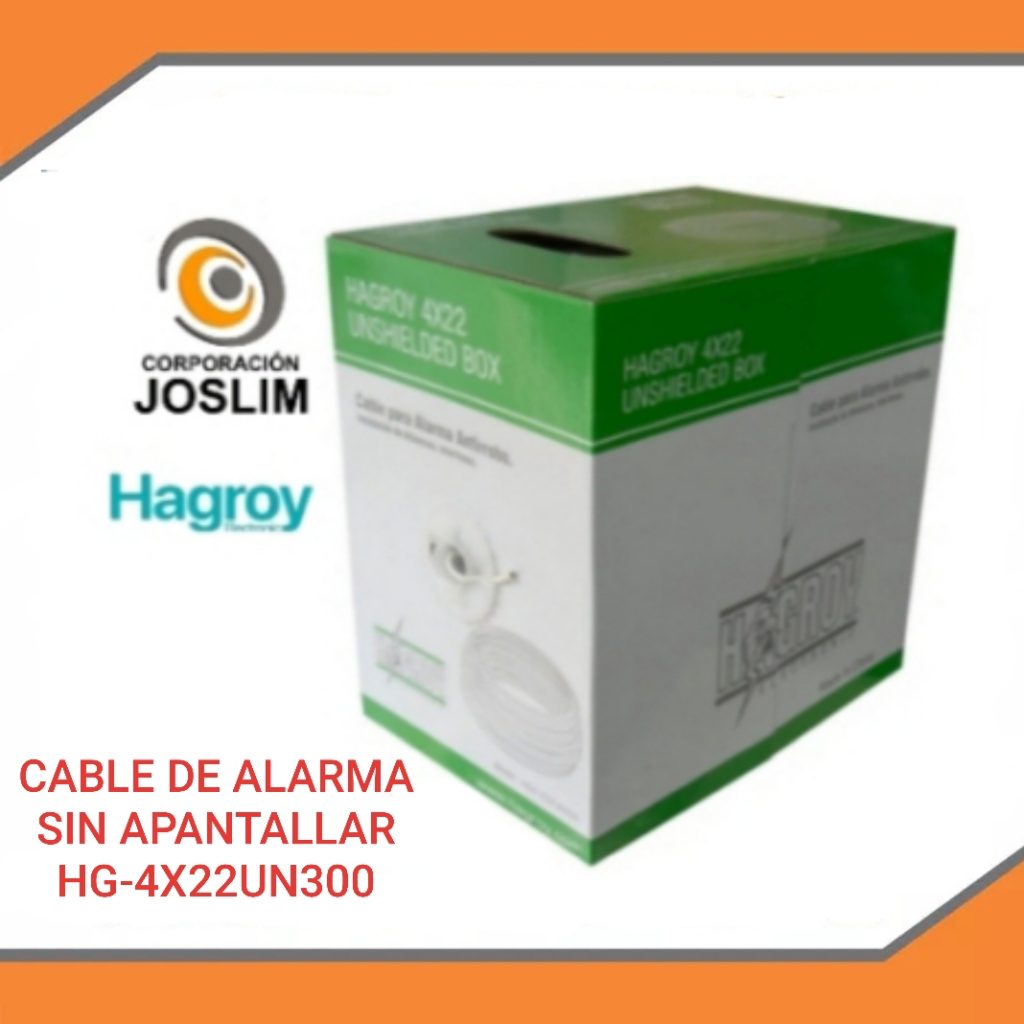 Cable 22 AWG 500 Pies Seguridad Cable Para Alarma De Seguridad 22/4 | 500 Pies (150 M), 4 Conductores, Calibre 22 AWG, Color Blanco Sensores De Aparcamiento