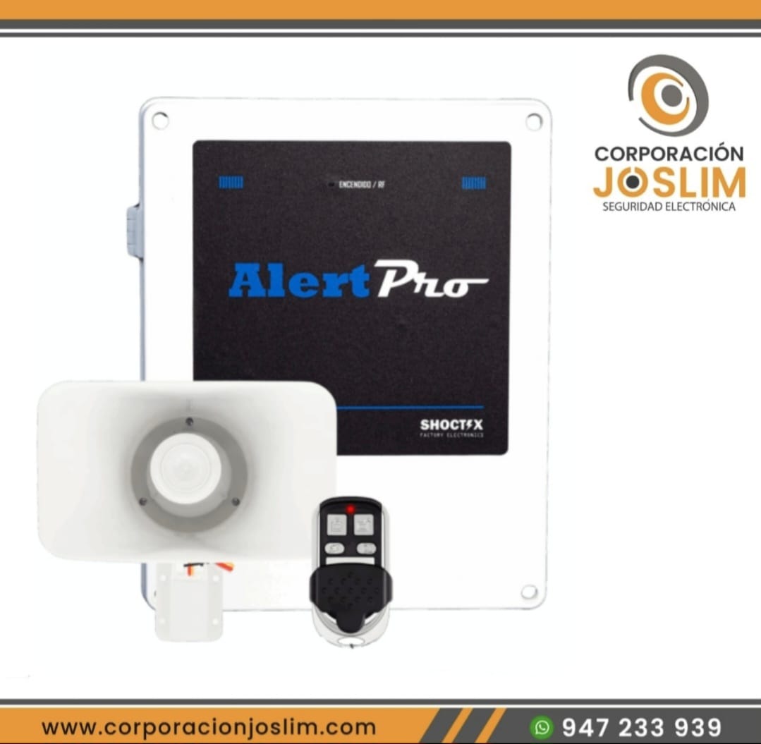 ALARMA COMUNITARIA ALERT PRO TRIPLE TONO